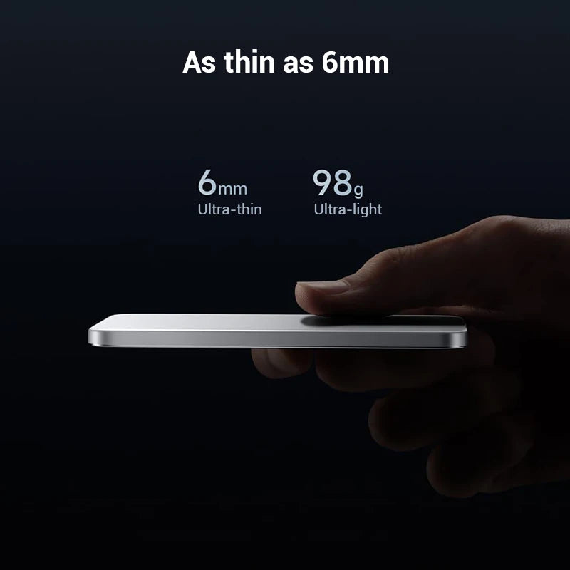 Xiaomi Jinshajiang Power Bank 5000mAh 22.5W MAX MDY-20-EB Qi Wireless Charge Ultra-thin Portable Battery For iPhone 17 Xiaomi 17