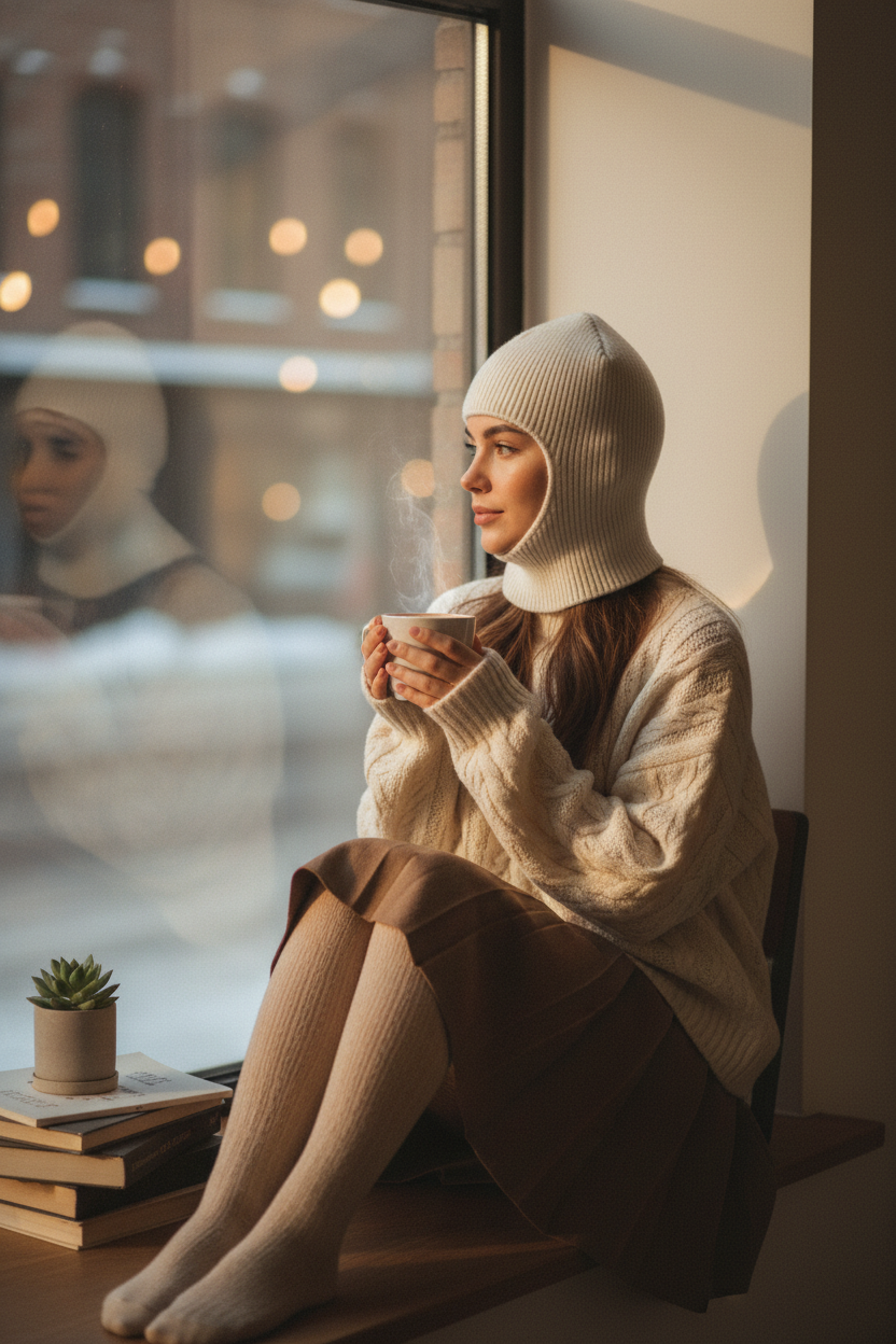 Balaclava Cozy Cafe Style